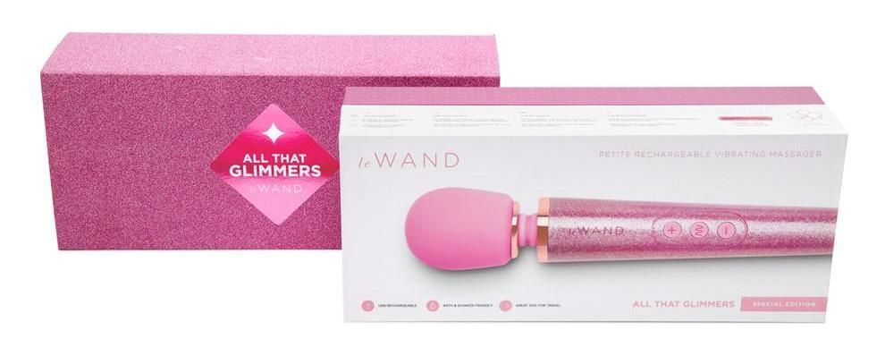 Winner of the prestigious Women’s Health FEMTECH Awards, All... Le Wand - All The Glimmers Set - Pink photo-12