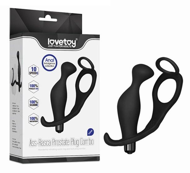 Lovetoy - Ass Rasca Prostate Vibrating Plug Combo photo-5