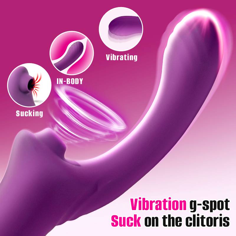 10 speeds Vibration
10 speeds Suction... Secwell - Magic Sucking Vibrator - Purple photo-2