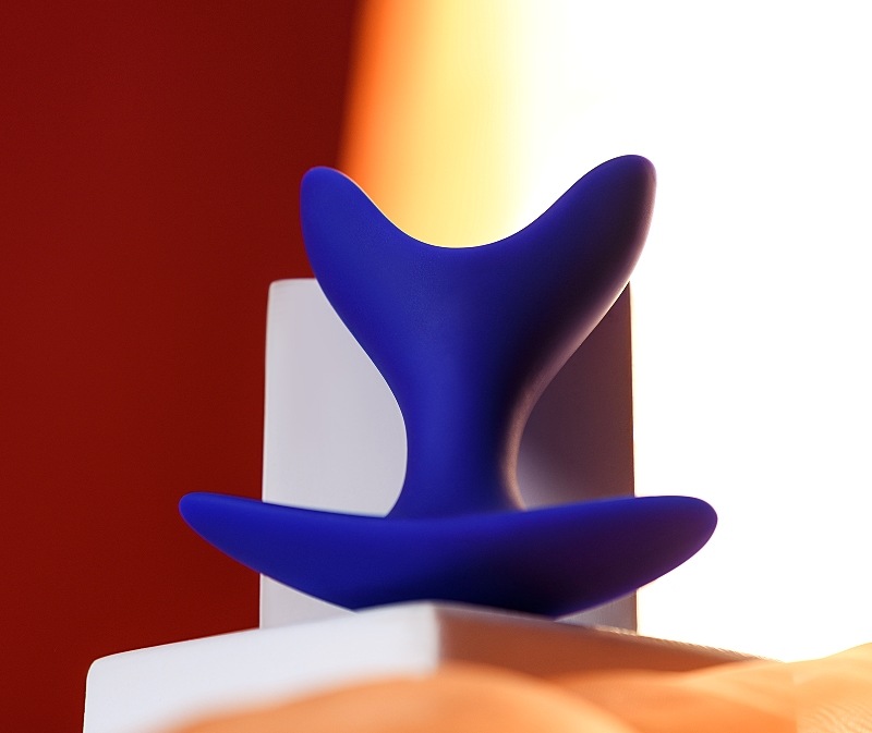 This expandable plug has an exclusive design that will easil... ToDo - Bloom Expander Plug S - Blue photo-5