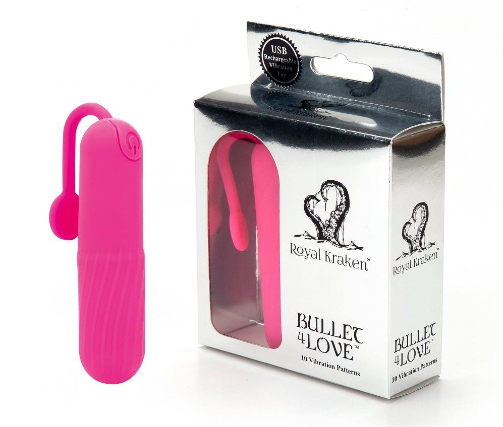 Meet Bullet 4 Love, a bullet vibrator with one mission: to g... Bullet 4 Love - Rechargeable Vibe w Tail - Pink photo-3