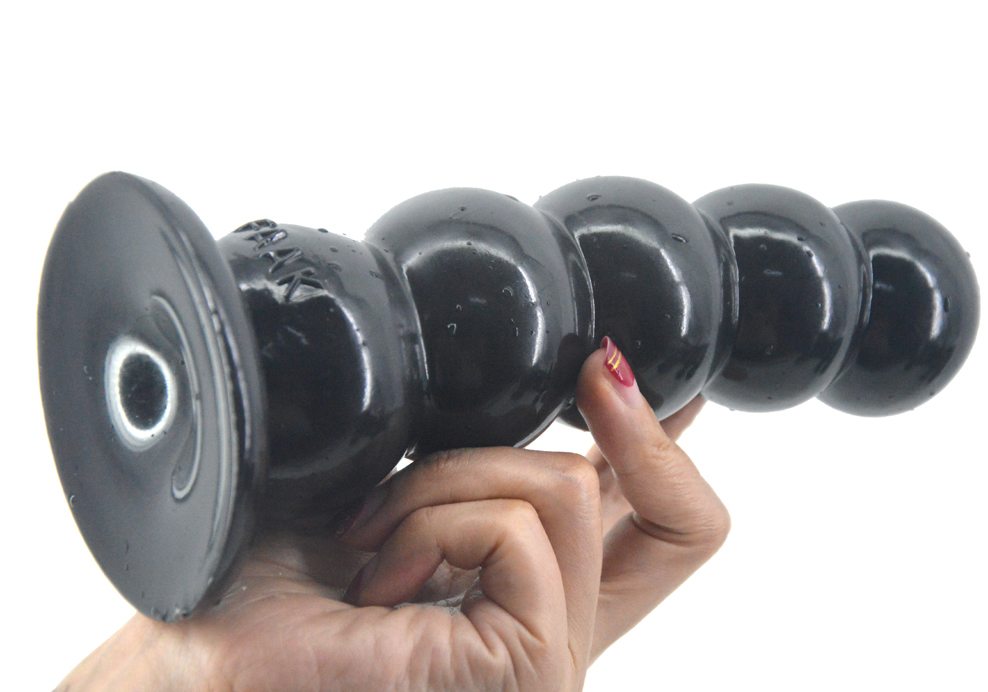 Flexible beads anal plug with suction cup
Material: PVC
Si... FAAK - Beads Anal Plug - Black photo-10