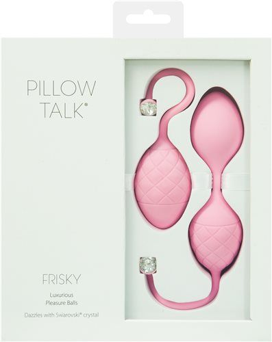 Pillow Talk - Frisky Kegel Balls - Pink photo