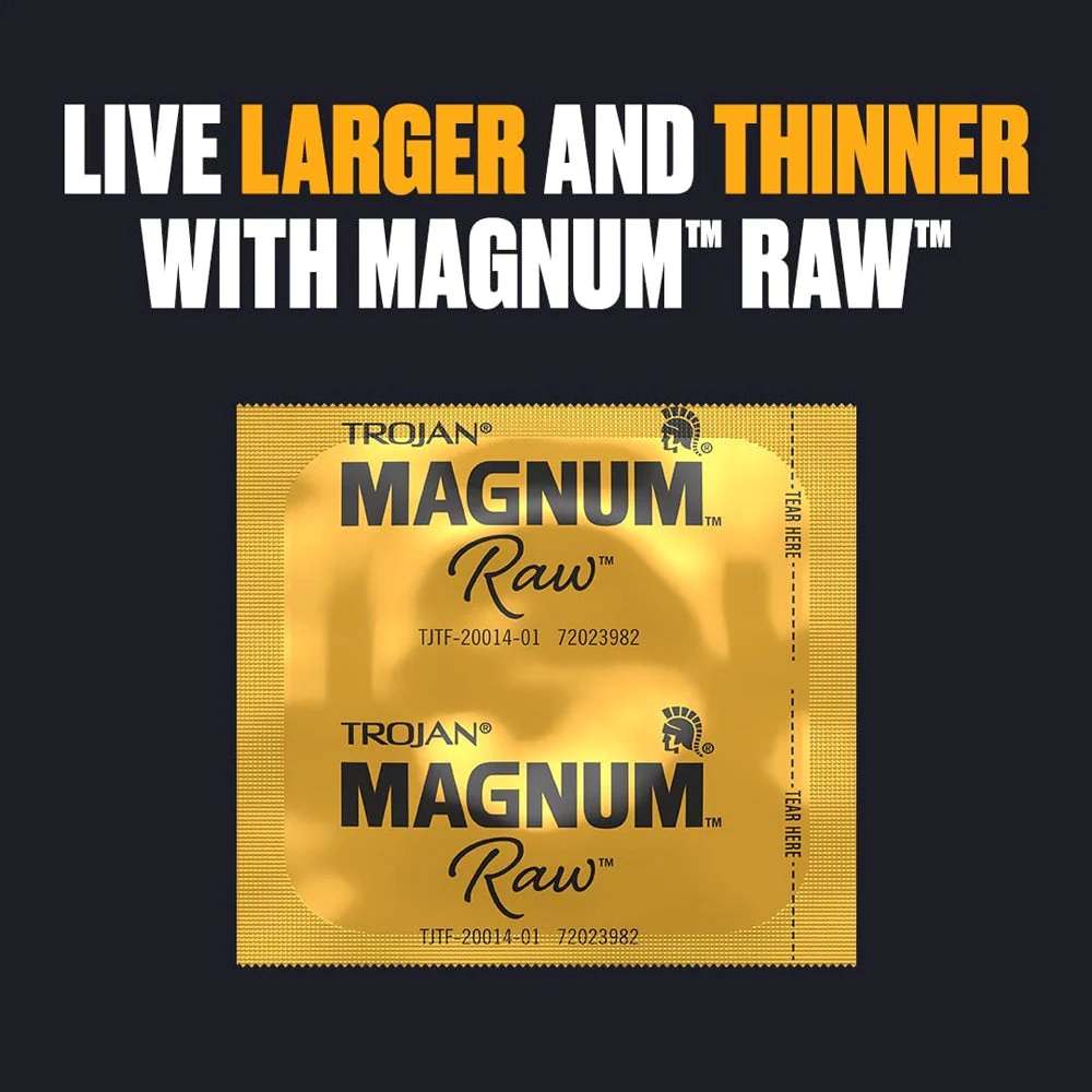 Trojan - Magnum Raw 3's Pack Condoms photo-2
