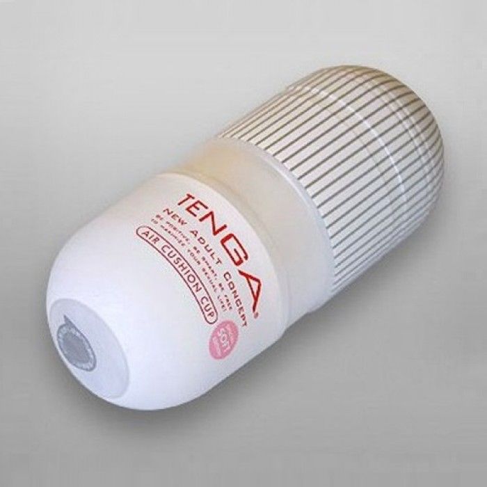 The most enveloping, soft and wet sensation available.These ... Tenga - Air Cushion Cup Soft - White photo-3