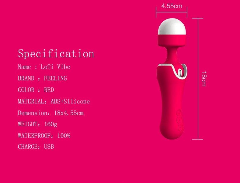 The Loti Wandvibrator is unique and a pleasure to play with.... CST - Loti Vibrator photo-6