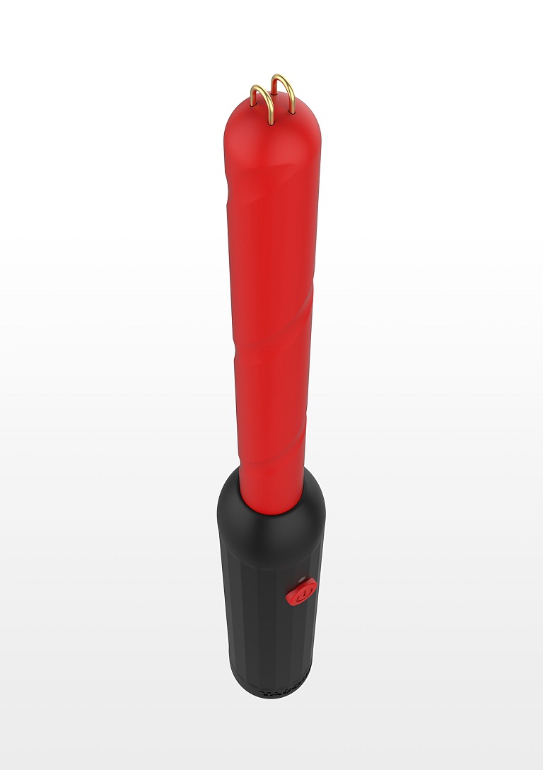 Obey or be punished with the TABOOM PRICK STICK ELECTRO SHOC... Taboom - Prick Stick Electro Shock Wand - Red photo-4