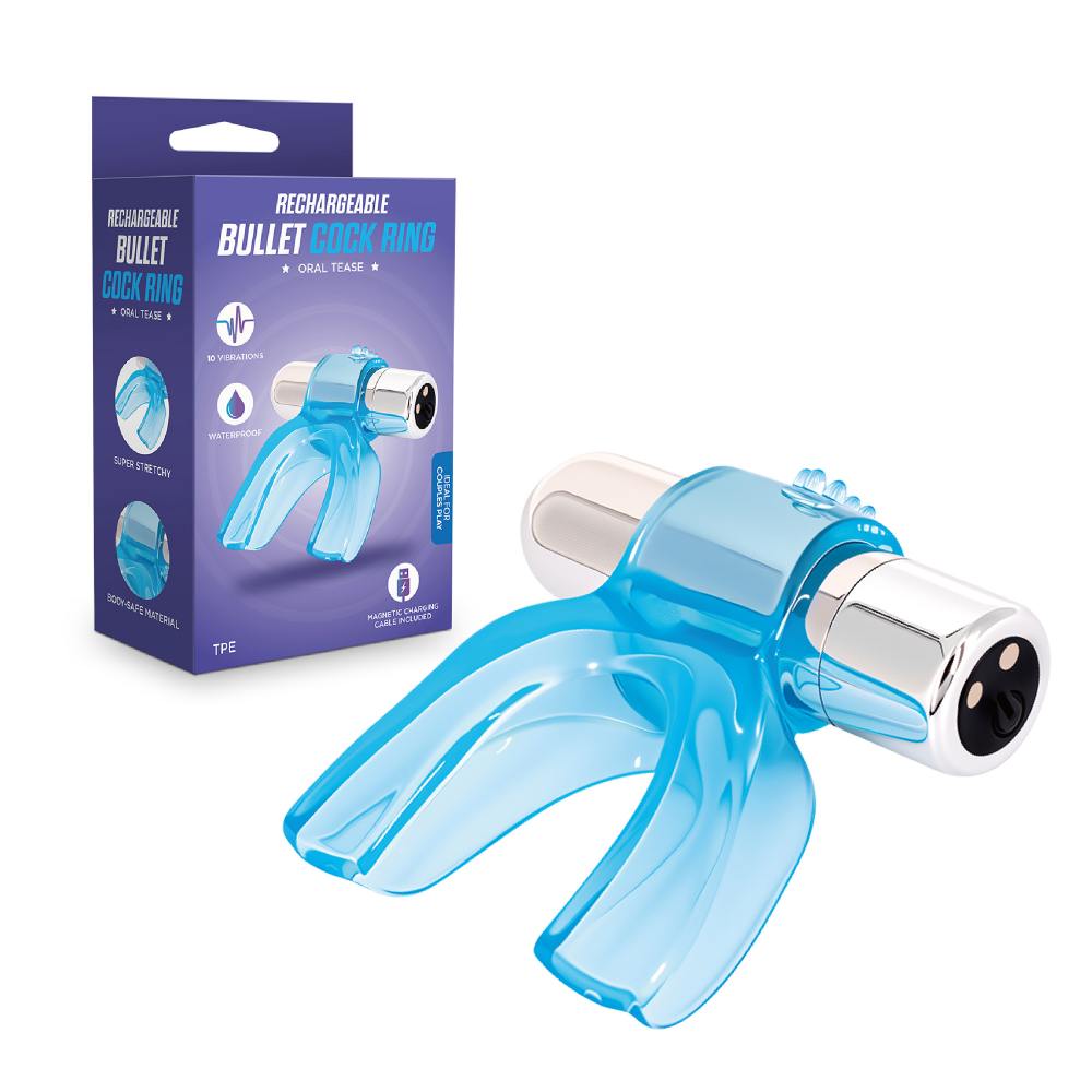 ScreamJoy - Oral Vibro Bullet - Blue 照片-2