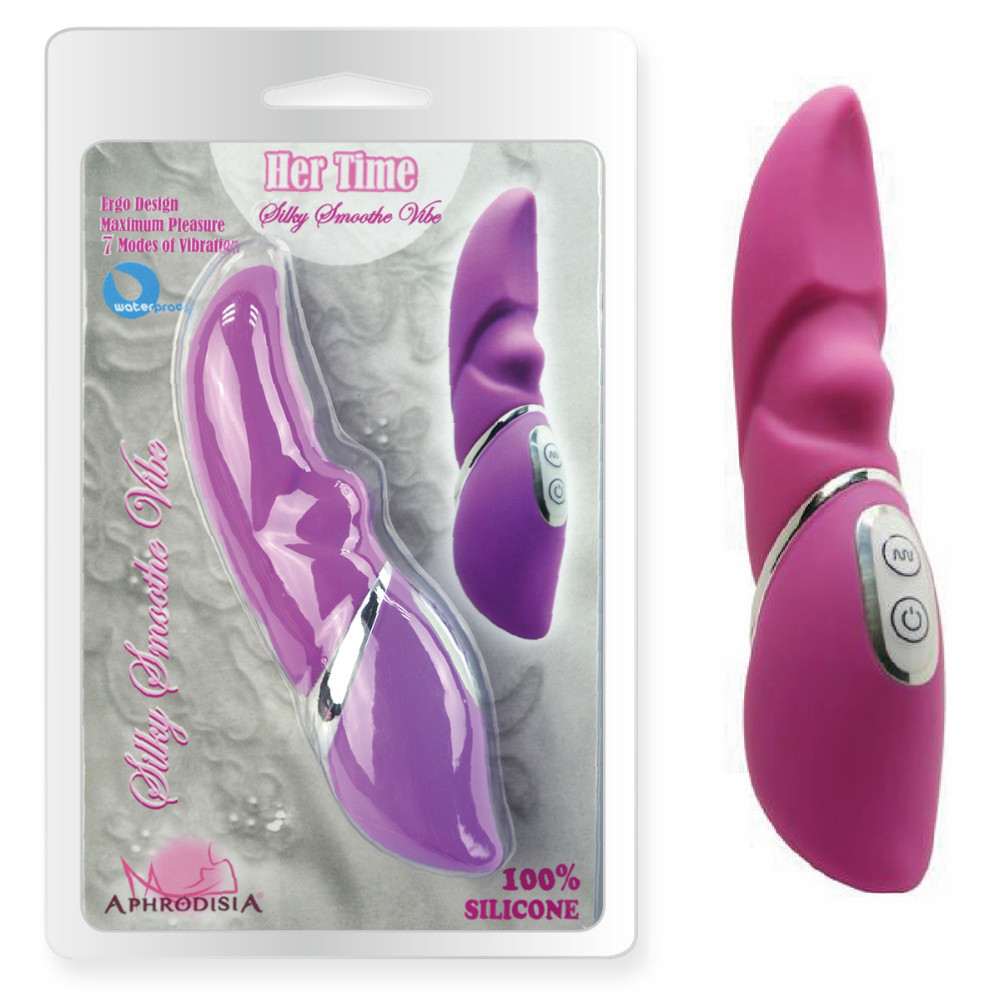 Size: L 6.22", D 1.46"
Materials: Silicone, ABS
Fu... Aphrodisia - Silky Smoothe Vibe - Teaser - Pink photo