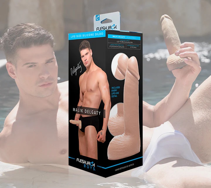 For years you’ve seen Dante Colle deep inside the hottest ta... Fleshjack - Malik Delgaty Dildo photo-6