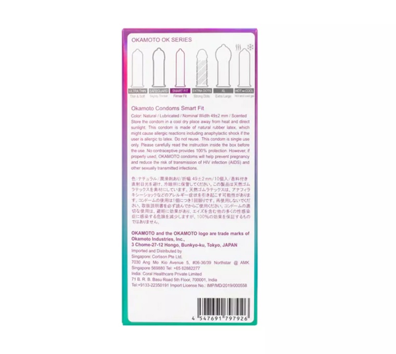 Prefer hot sizzling passion with a more tantalizing fit? Oka... Okamoto - OK Smart Fit 10's Pack photo-4