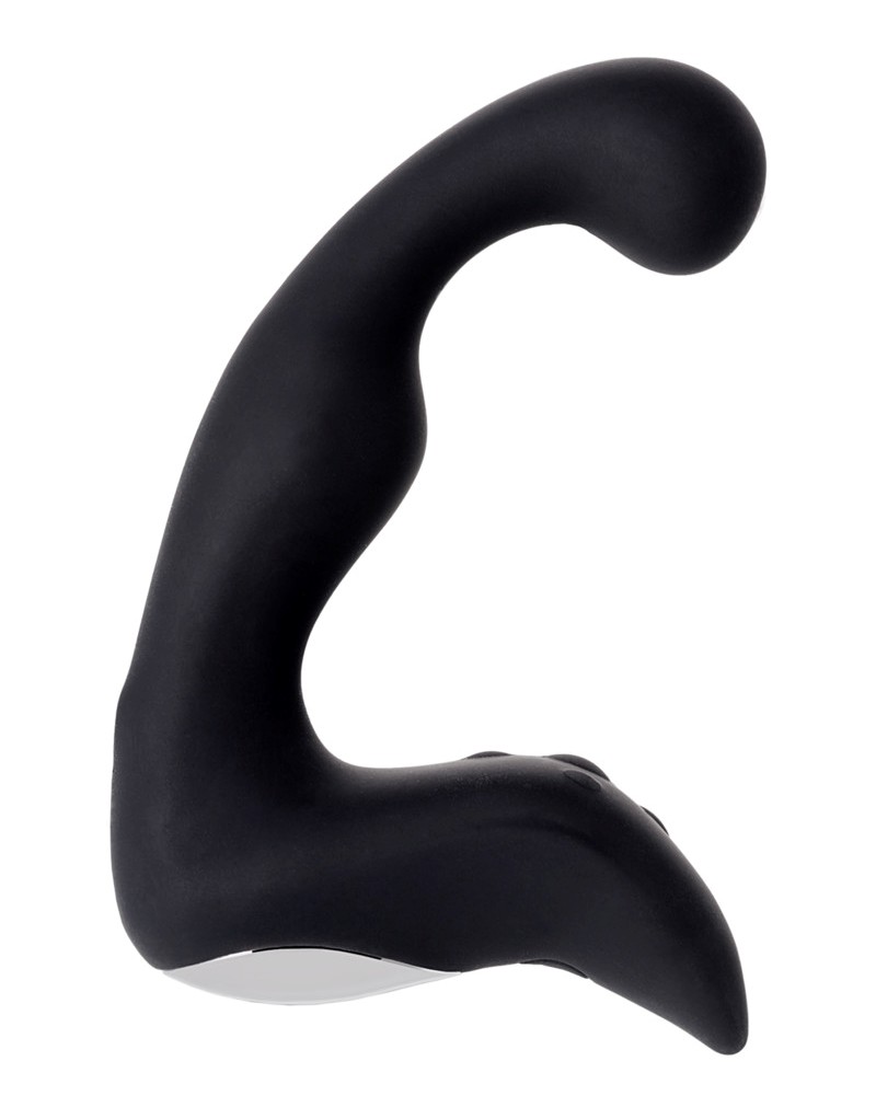 Experience the intensified orgasms of prostate play with ERO... Erotist - Fifth Vibrating Prostate Massager - Black photo-3