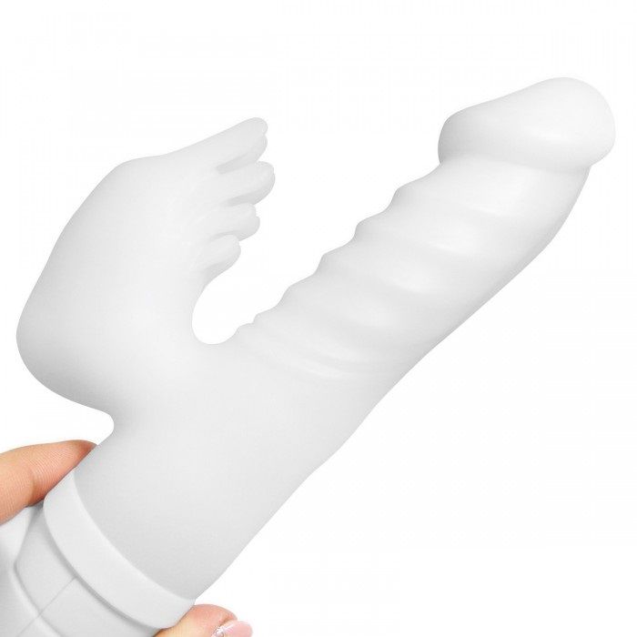 Unprecedented modeling created by an Edo Takumi master who k... SSI - Sazanami Rabbit Vibrator - White photo-6