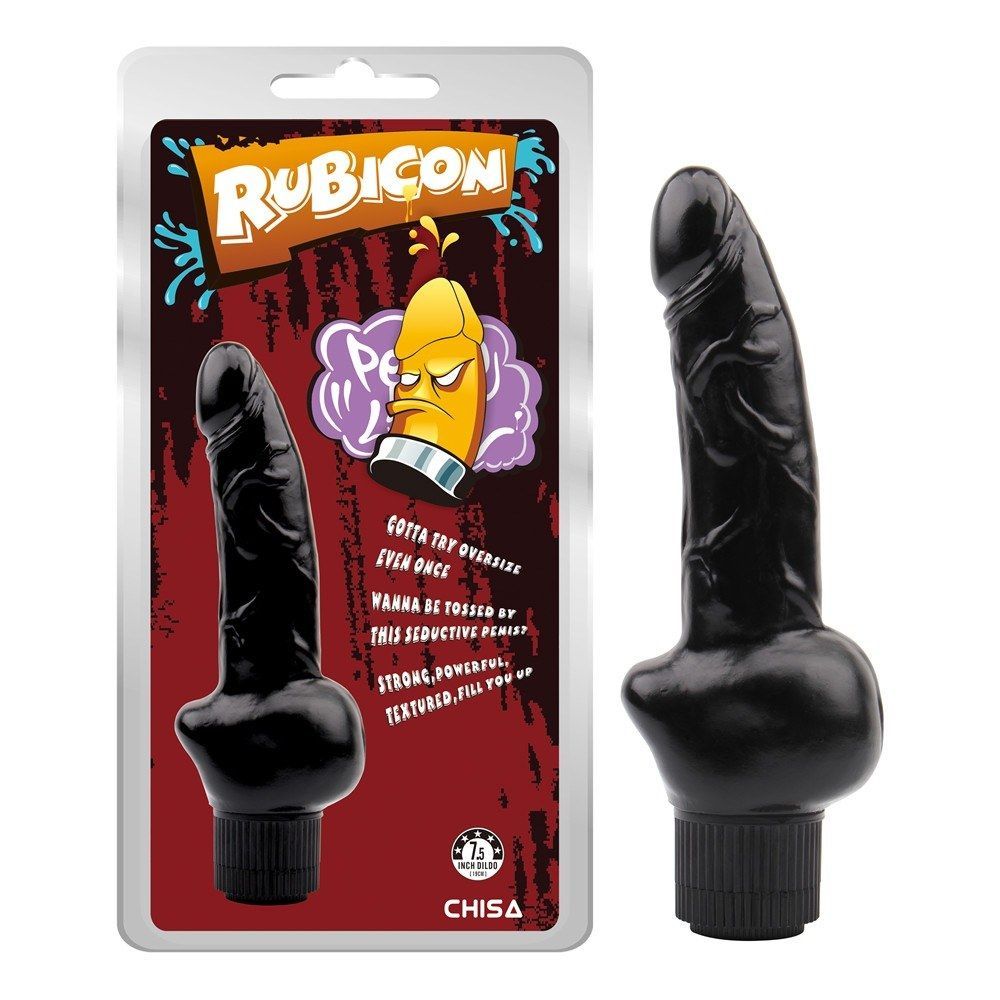 Multi-Speed Vibrations, Waterproof, Phthalates and Latex Fre... Chisa - Obsidian Vibe Cock - Black photo-3