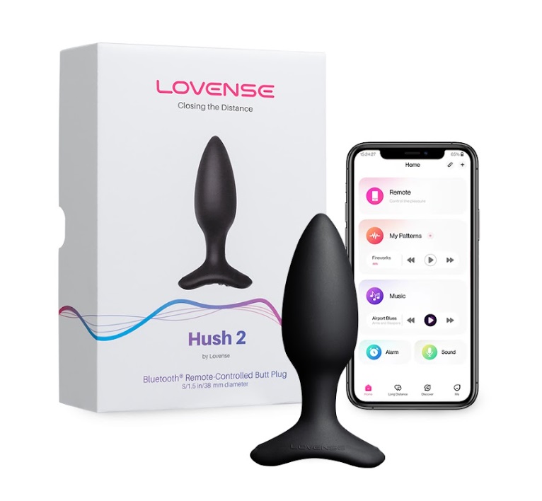 Whichever size you prefer, all Hush 2s are made from 100%... Lovense - Hush 2 - Butt Plug 1.5'' - Black photo-7