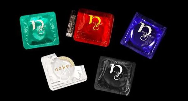 Naked - Condoms, Blue 45mm photo-4