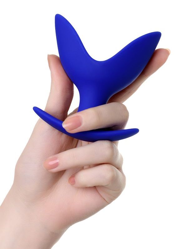 This expander plug has an exclusive design that will open up... ToDo - Bloom Expander Plug L - Blue photo-2