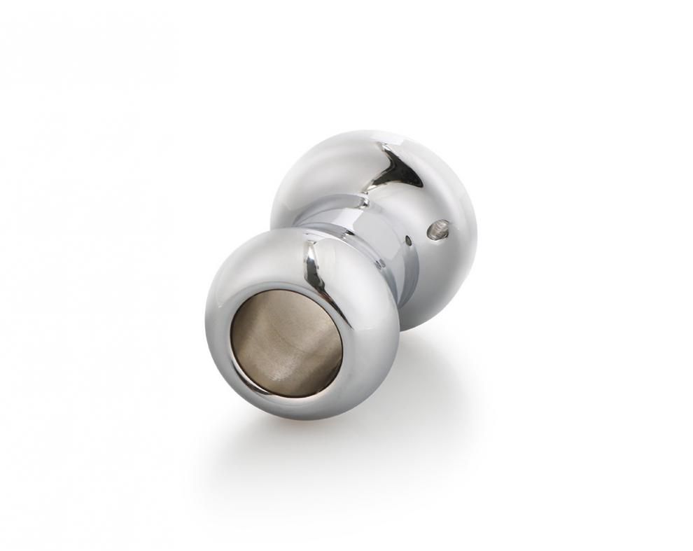 Total length: 60mm
Max width: 35mm&... MT - Hollow Anal Plug S-size - Silver photo-4