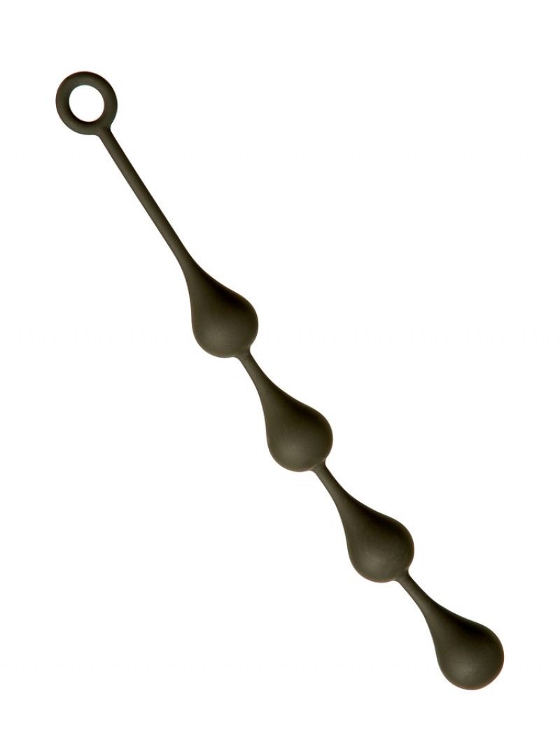 You will squirm with pleasure as you feel the drops pop out ... Mister B - Anal Drops 30mm x 4 - Black photo-3