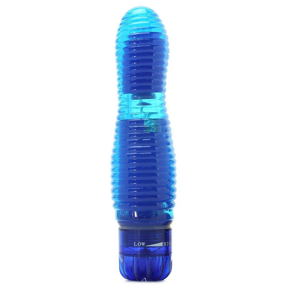 Body safe gel vibe. 100% waterproof. Multispeed dial. TP... Nobu - Sorbet Azul Vibe - Blue photo-2