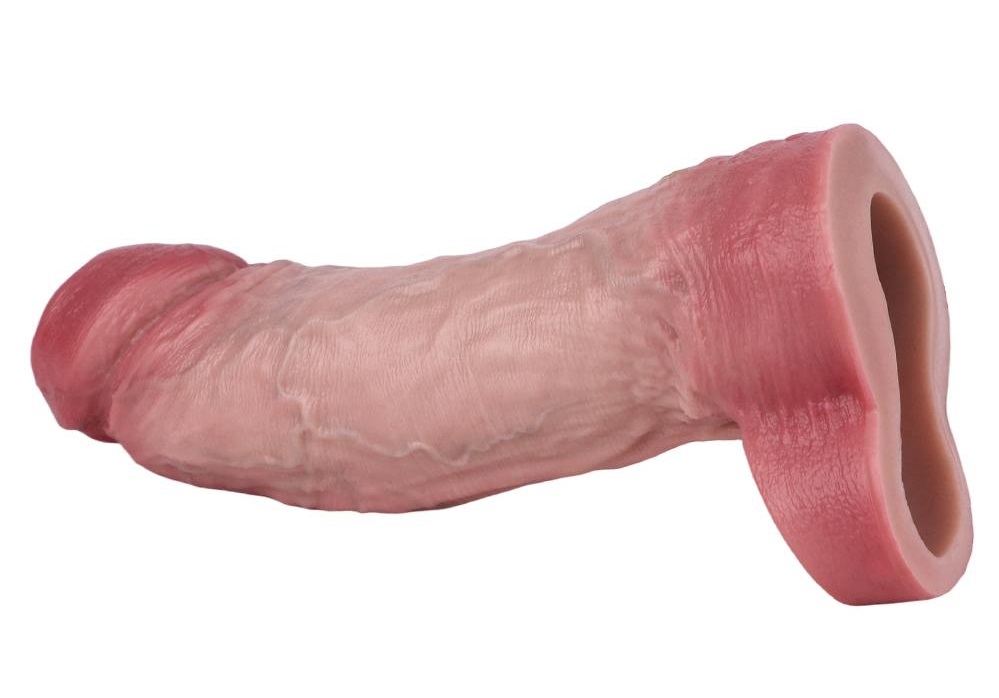 Material: liquid silicone
Head size: 5.2cm
Total length: 21... FAAK - Sauron Realistic Sleeve - Flesh photo-5