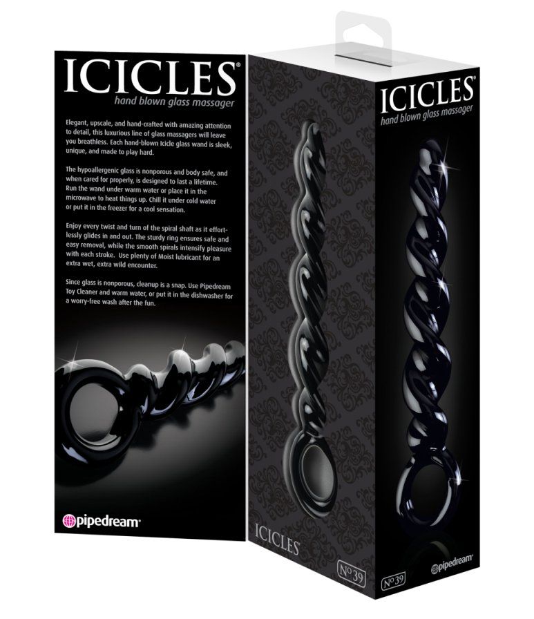 Icicles - Massager No.39 - Black photo-4
