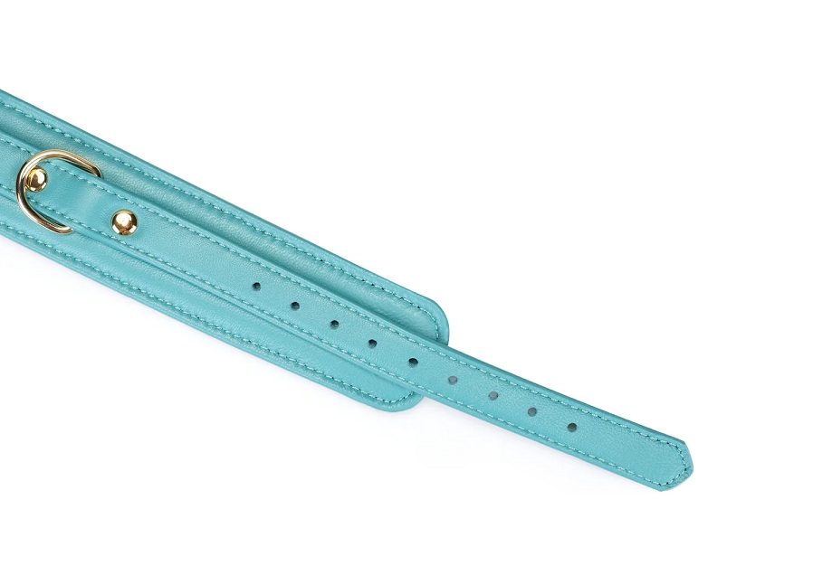 Liebe Seele - Lamb Leather Collar - Blue 照片-6