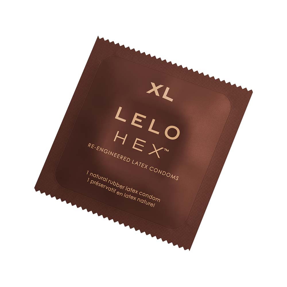 专为追求更宽松贴合与极致舒适而设,HEX - Respect XL 贴身防滑设计乳胶避孕套加大码结合加大尺寸与创... HEX - Respect XL 贴身防滑设计乳胶避孕套加大码 - 12片装 照片-2