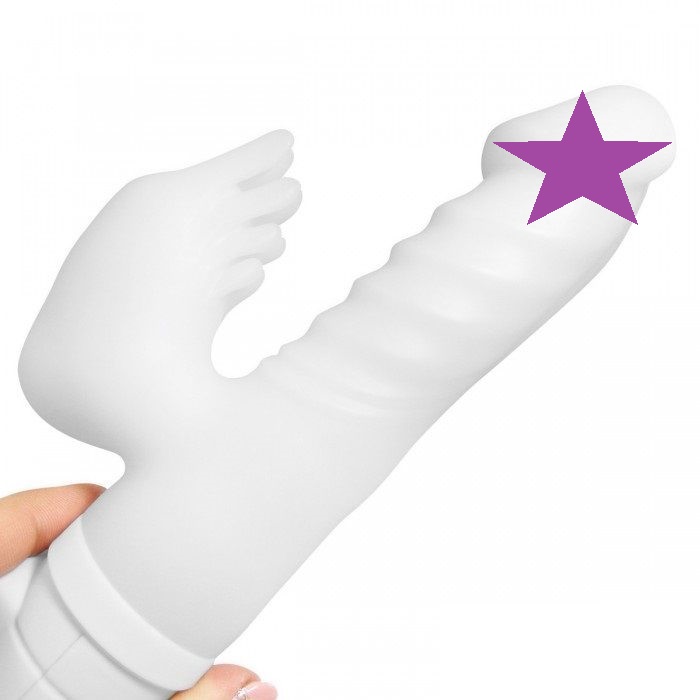 Unprecedented modeling created by an Edo Takumi master who k... SSI - Sazanami Rabbit Vibrator - White photo-2