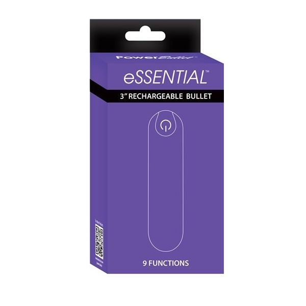 The Essential Bullet by Powerbullet.
An Essential item for... Power Bullet - Essential 3.5'' Rechargeable Bullet - Purple photo-7