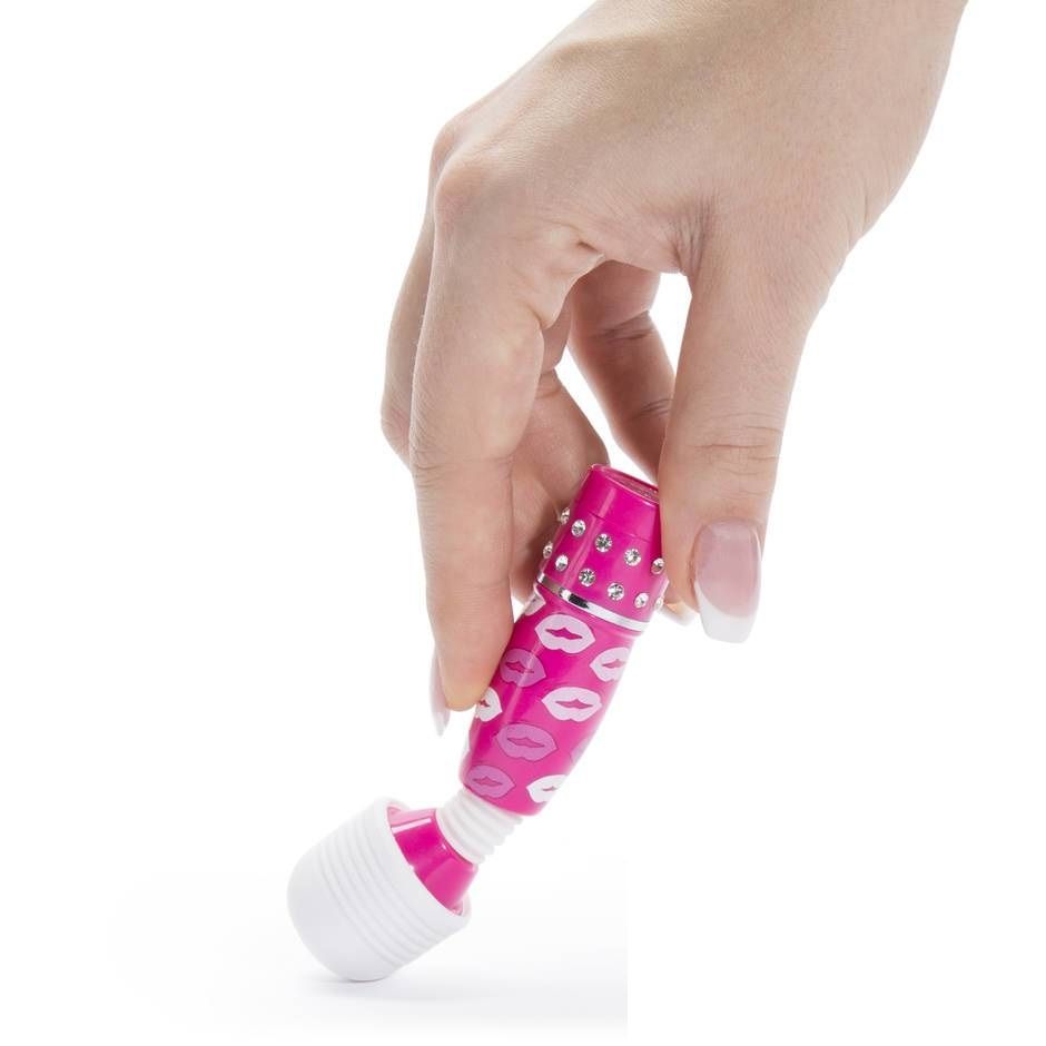 Designed with subdued sound levels and engineered for strong... Bodywand - Mini Massagers - Pink Lips photo-5