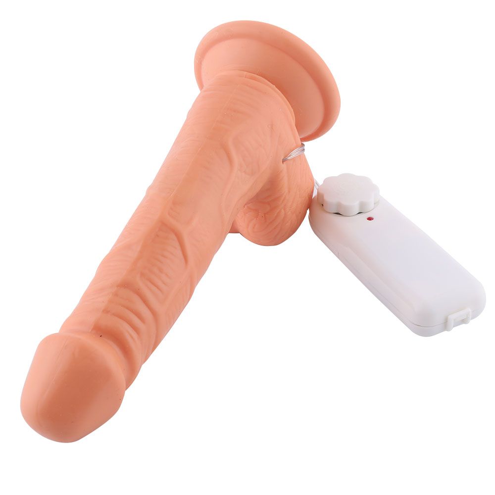 MT - Strap-On with Vibratory Silicone Dildo MT - Strap-On with Vibratory Silicone Dildo photo-2