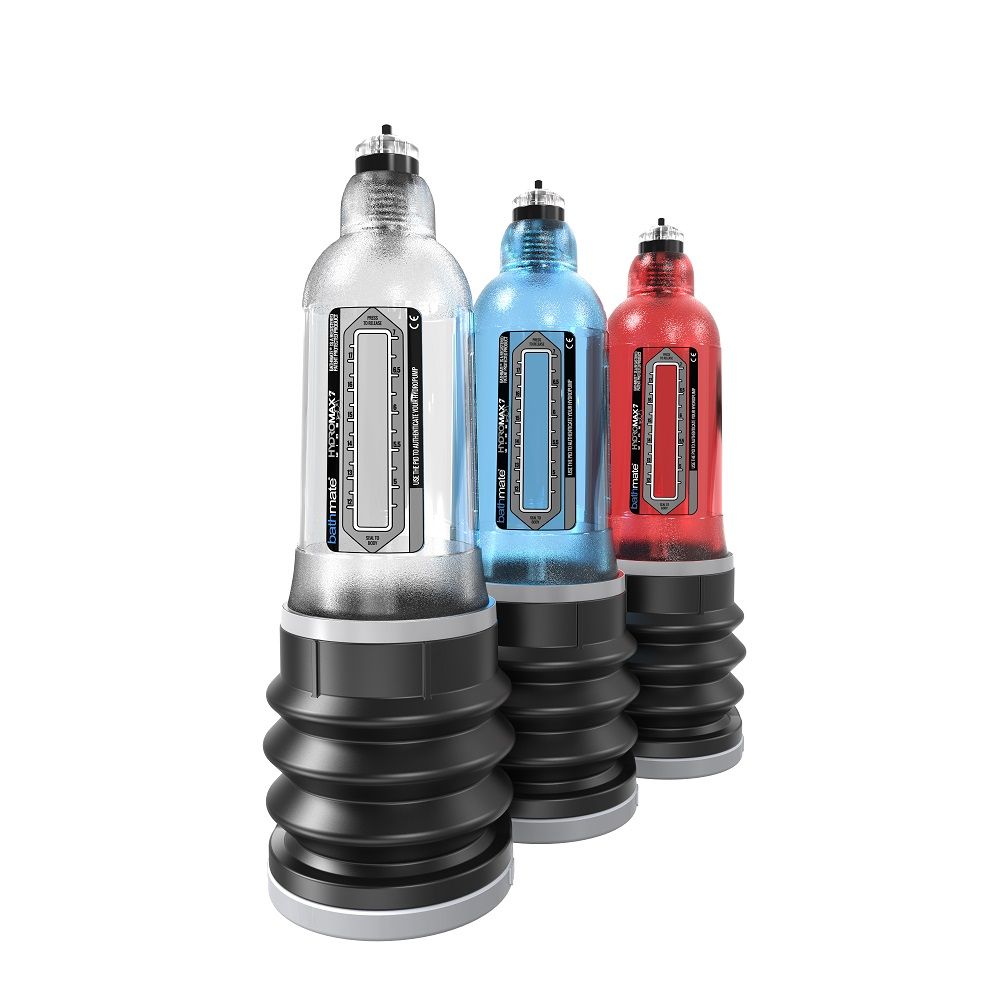Designed for a penis size of up to 5-7" when erect, the... Bathmate - Hydromax 7 Wide Boy - Blue photo-7