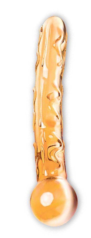 Glas - Orange Tickler Glass Dildo photo-2