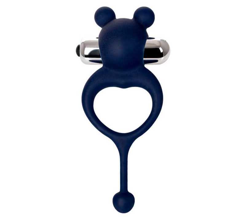 Vibrating ring with tail
Clitoral stimulation head
Tail fo... JOS - Mickey Vibro Ring - Blue photo-3