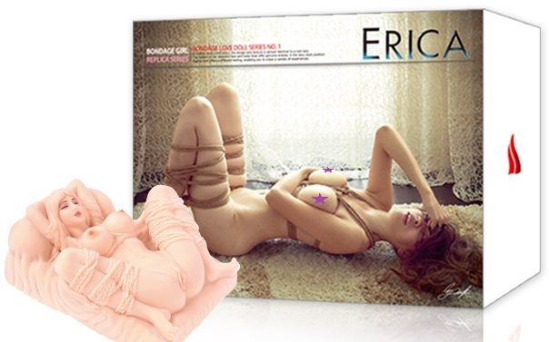 Beautiful body design with bondage sex style. Kokos - Erica - Mini Real Doll photo-9