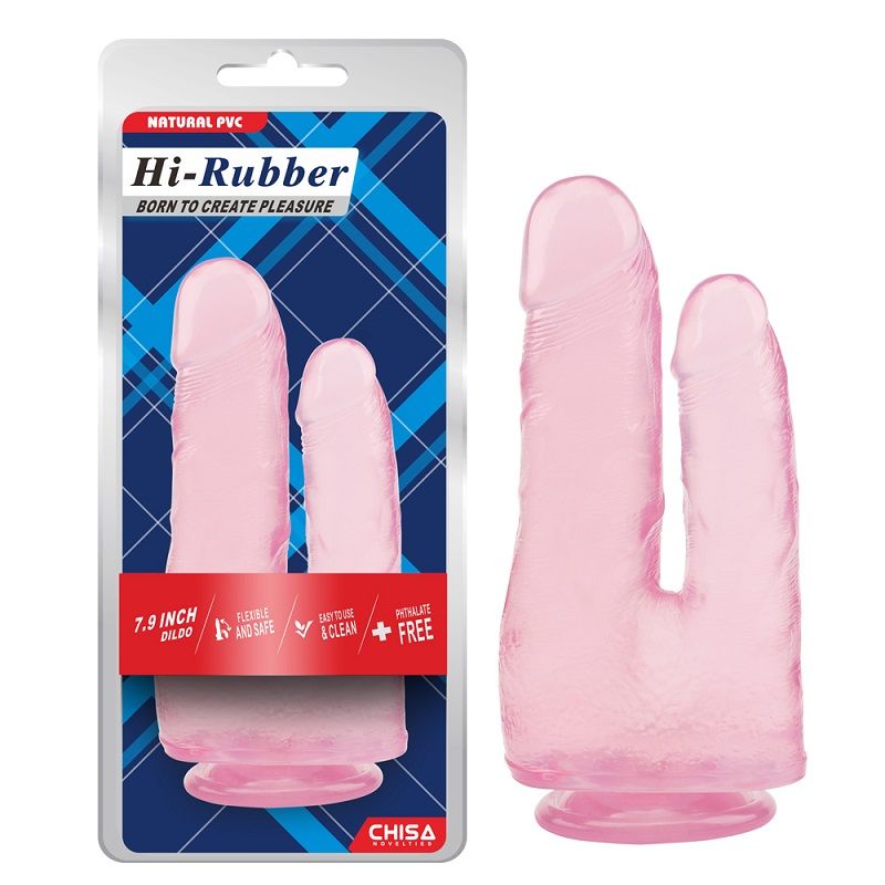 Chisa - 7.9? Double Dildo - Pink Chisa - 7.9? Double Dildo - Pink photo-6