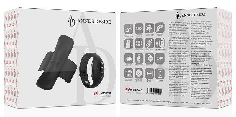 If you thought that everything was written about sex toys, y... Anne's Desire - Vibro Panty Wirless Watchme - Black photo-13
