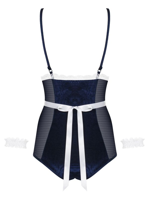 Obsessive - Maid Teddy - Blue - L/XL photo-8