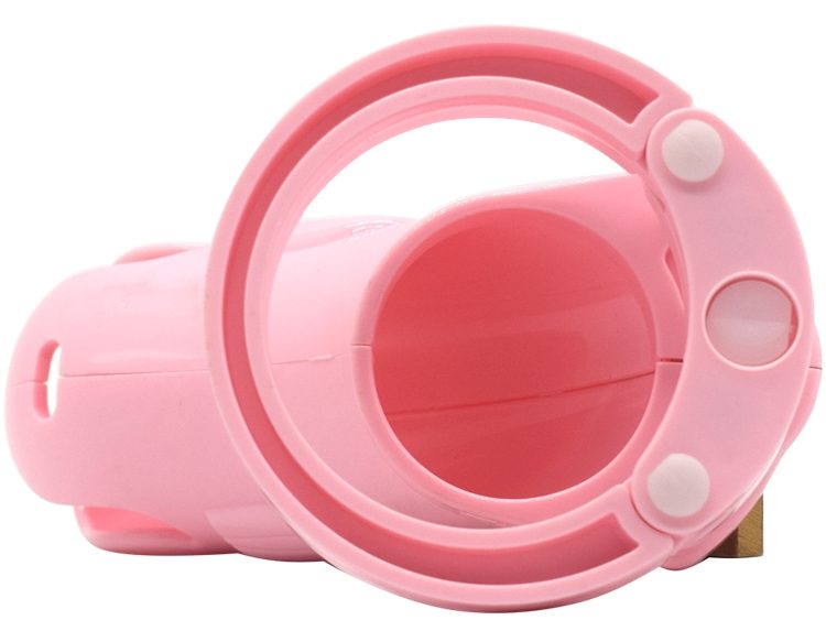Whale head chastity cage
Total high: 130mm
Cage high: 116m... FAAK - Long Whale Chastity Cage - Pink photo-4