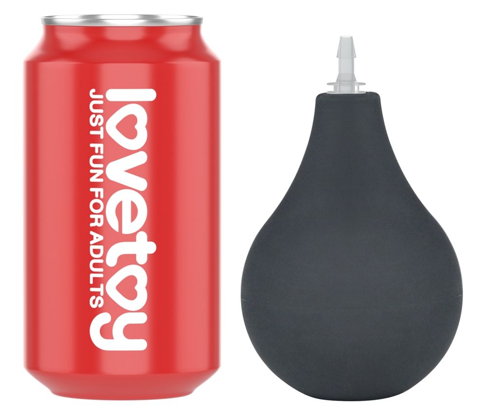 Enjoy lots of horny, squirting fun with this LoveToy squirt ... Lovetoy - 10" Squirt Extreme Dildo - Black photo-9