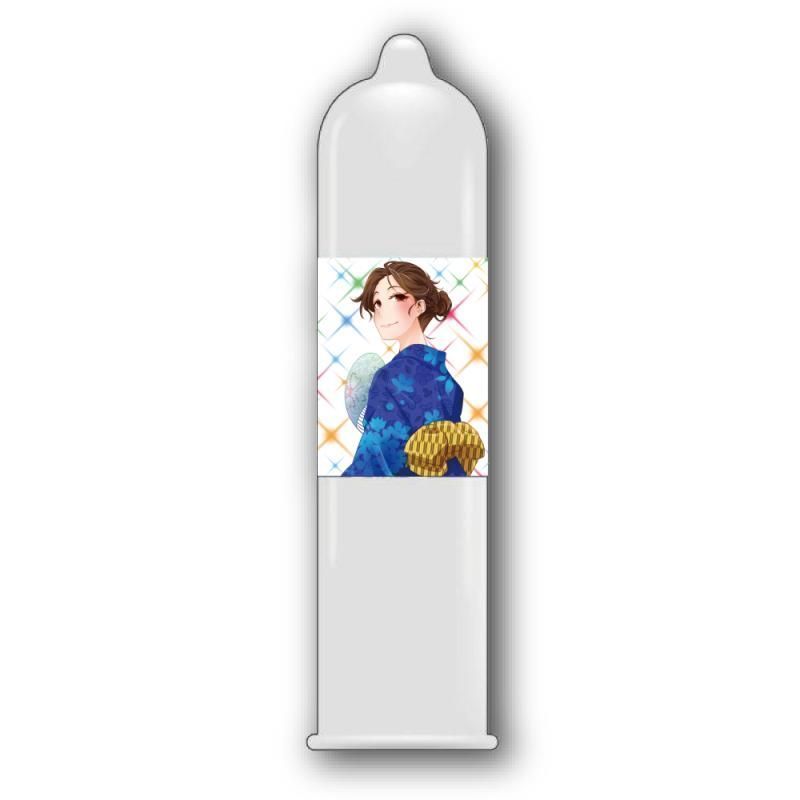 Japan's first condom with illustrations printed on the c... Okamoto - Matsuri Art Condoms 2's Pack photo-2