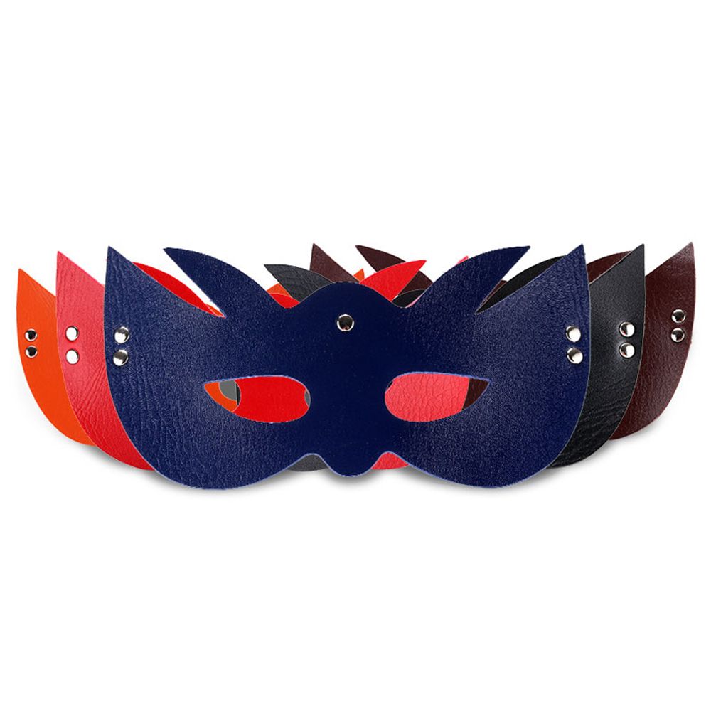 MT - Leather Mask 4 - Black photo-3