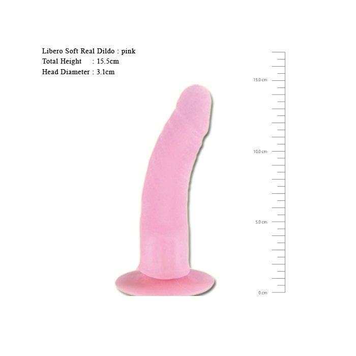 Combining design and functionality, development brand in Wom... Mode Design - Libero Soft Real Dildo - Pink photo-2