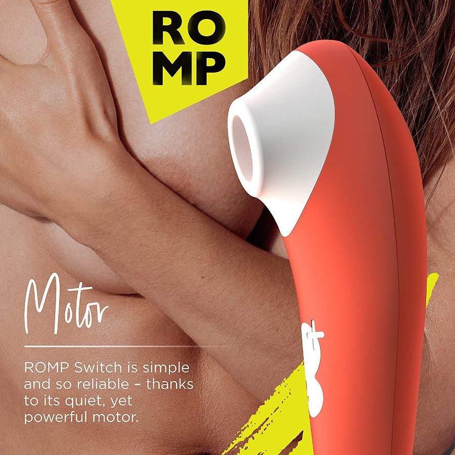 ROMP Switch pampers your clitoris with gentle air oscillatio... Romp - Switch - Orange photo-9