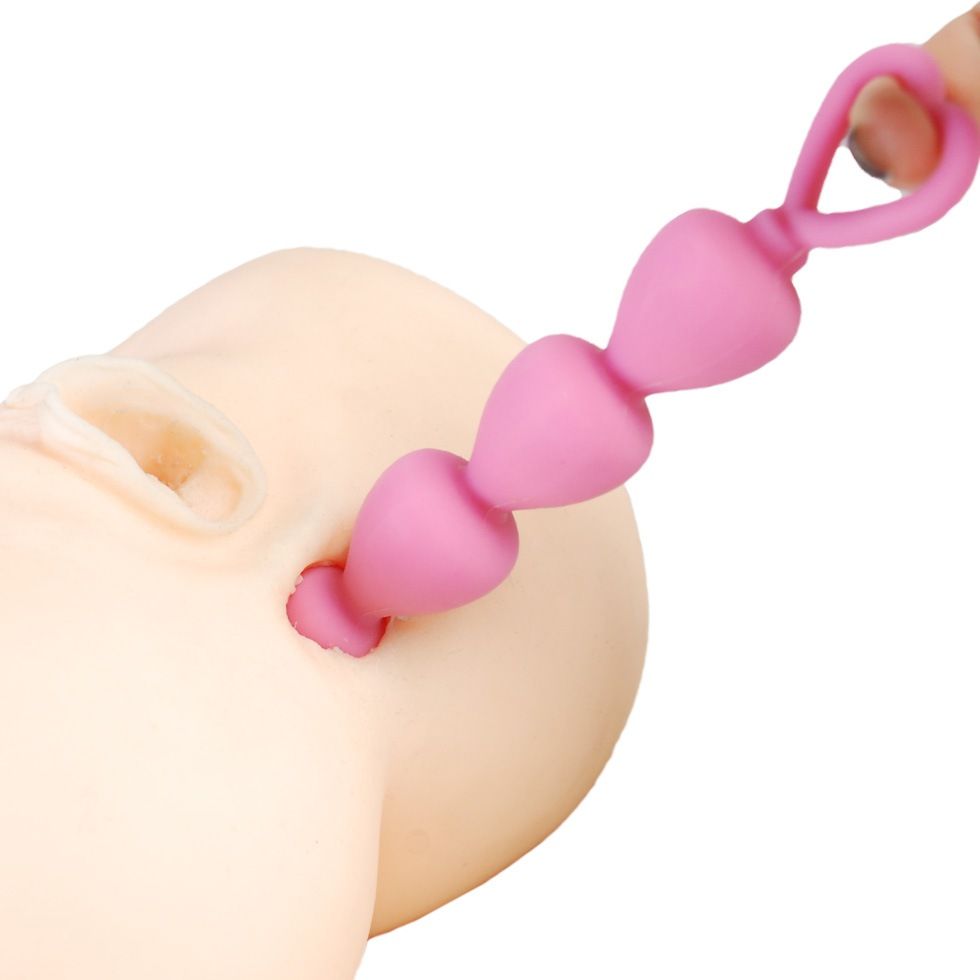Drop type anal beads of fine silicon material.
Recommended f... A-One - Bead Pink photo-4