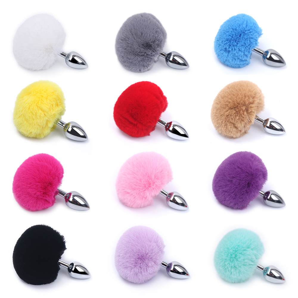 Length: 7mm
Material: bunny tail+aluminium alloy MT - Bunny Tail - Light Violet photo-2