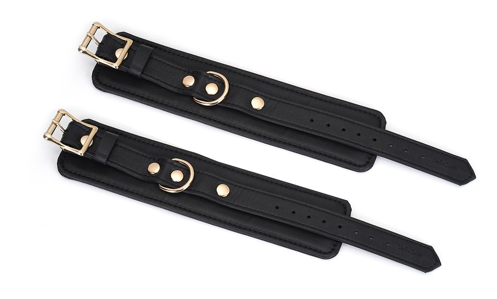 Liebe Seele - Leather Handcuffs - Dark Secret