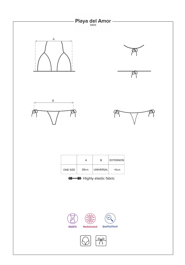 Obsessive - Playa del Amor Bikini - Pink 照片