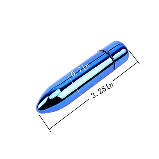 Material: Plastic
Weight: 24 g
Diameter: 0.7 Inch
Size: 3.25... Chisa - Hi-Basic Try Metal Vibrating Bullet - Blue photo-5